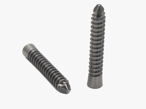 鈦合金tc4eli（gr23）骨釘，頭部t10內(nèi)梅花、尾部帶鉆尾功能的自攻牙